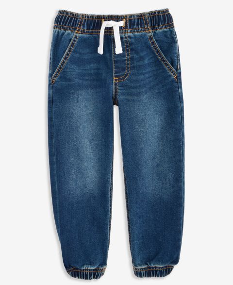 Джинсы Epic Threads Toddler Boys 2T-4T Super Soft Stretch Knit Denim Jogger, цвет: Варёный