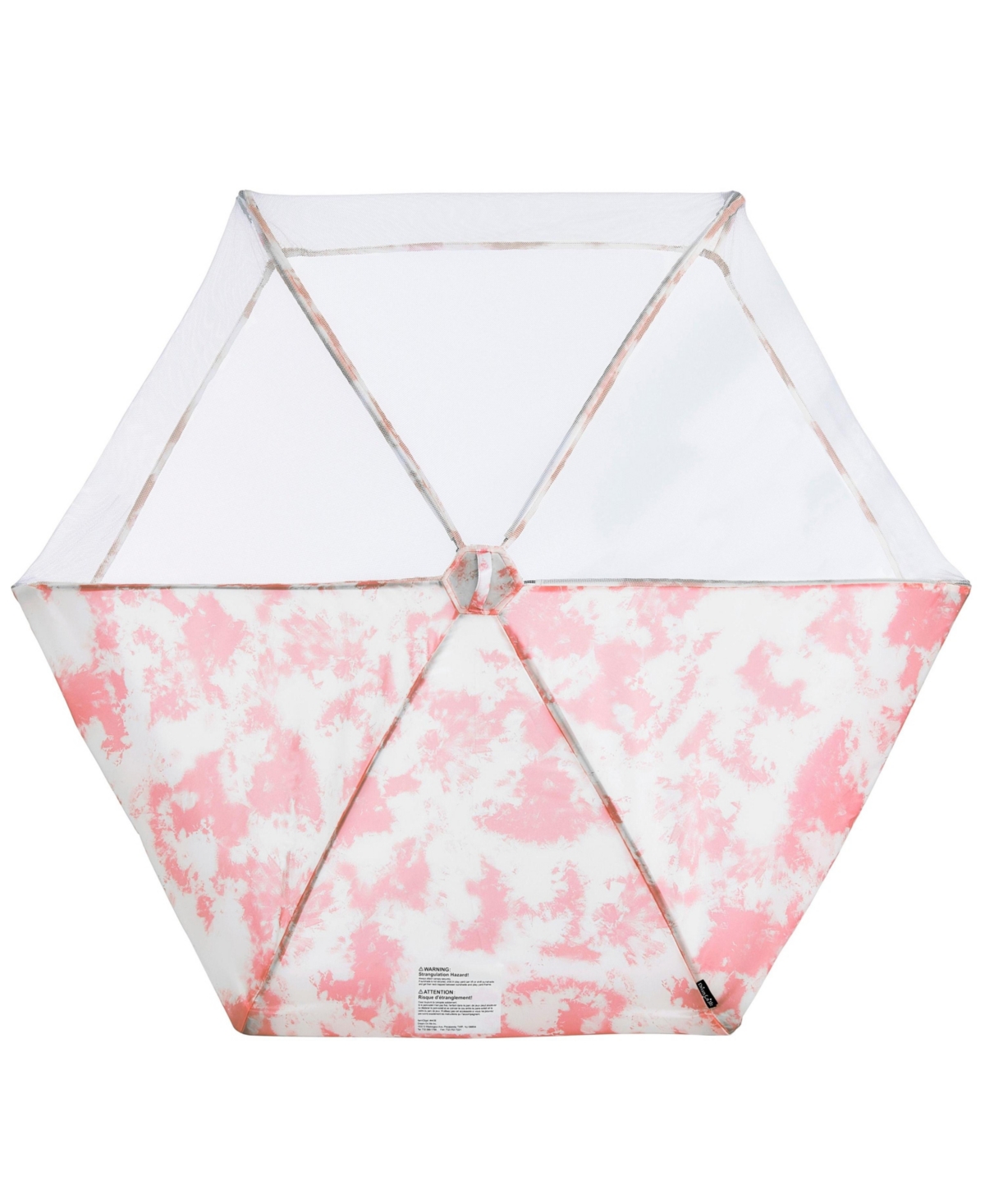 Dream On Me Onyx Playpen Canopy, Blush Pink