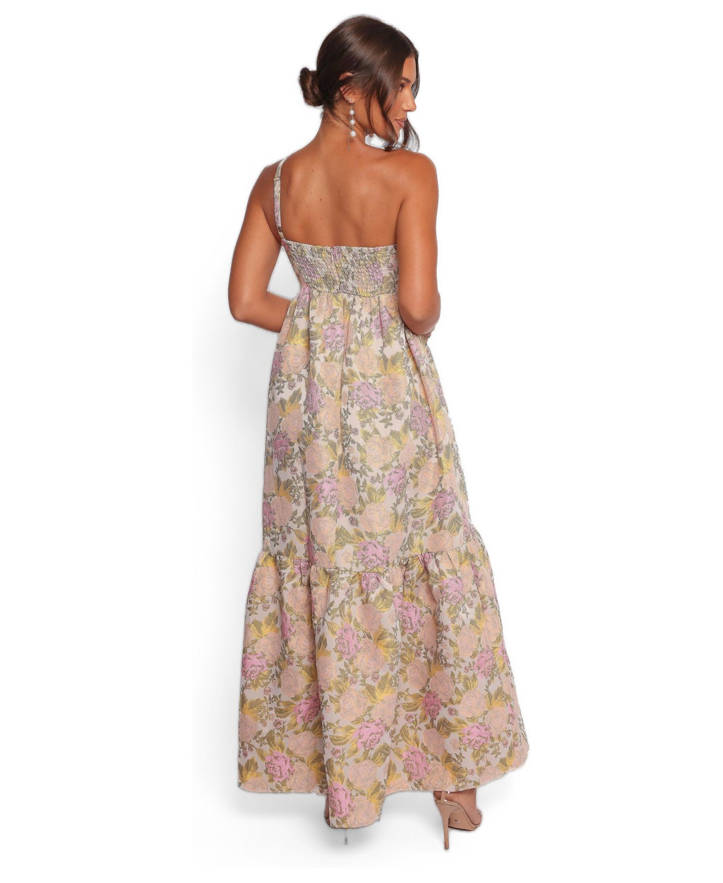 Женское платье Petal and Pup Betina Bow Front Maxi, цвет: Розовый — фото 3