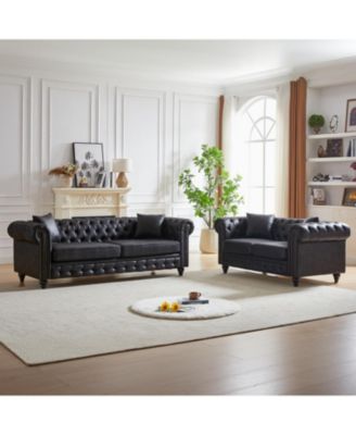 Streamdale Modern 5-Seat Sofa with Solid Wood Frame