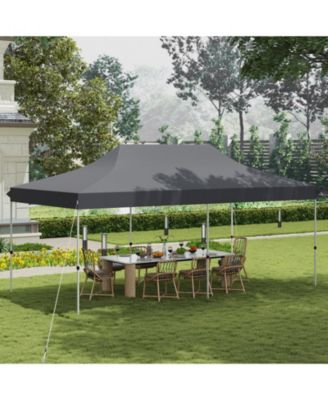 10 X 20 FT Pop up Canopy Tent Foldable Portable Outdoor Gazebo with Carry Bag