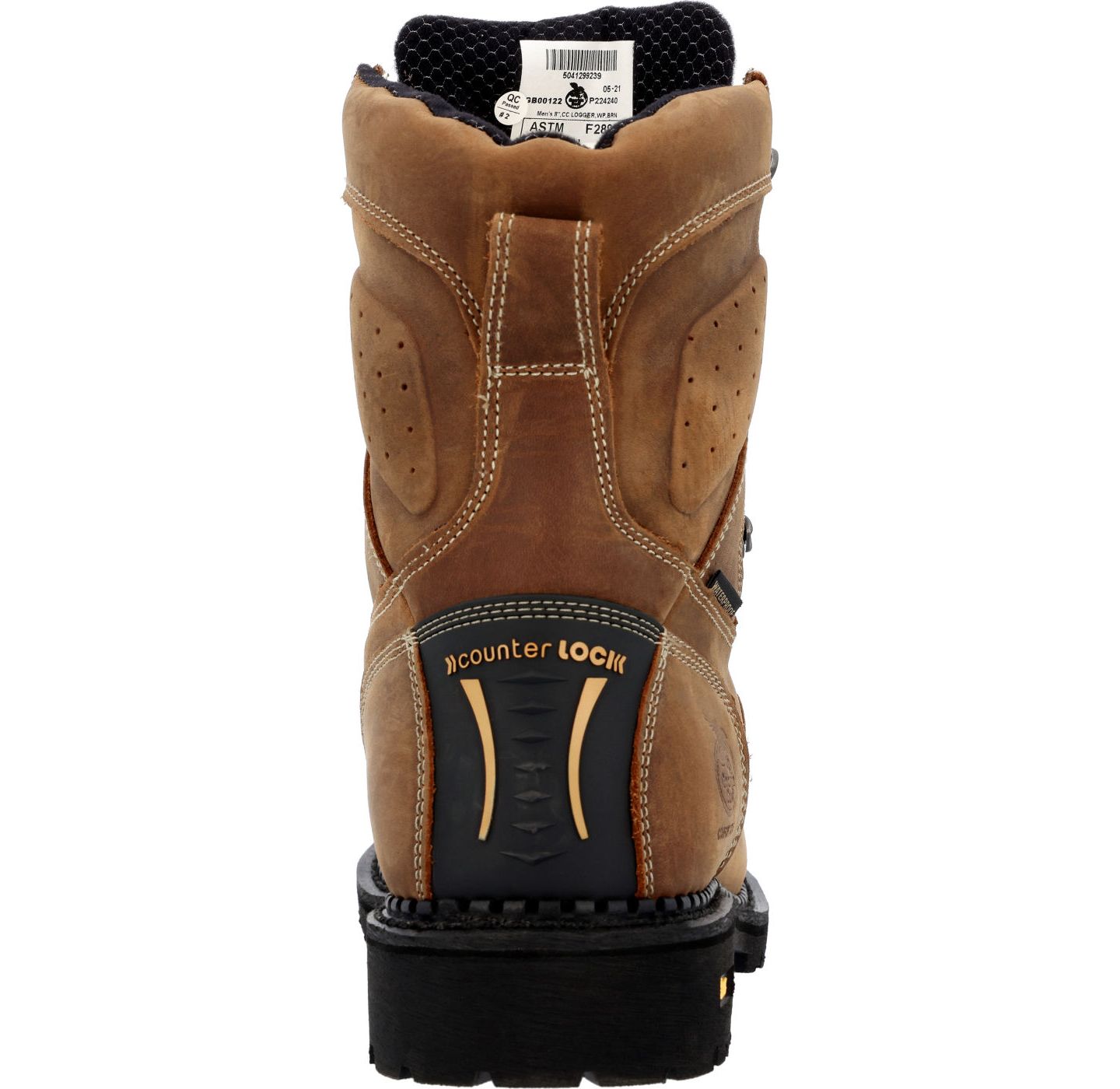 Мужские ботинки GEORGIA BOOT Comfort Core Waterproof Low Heel Logger Work Boot, цвет: Crazy Horse — фото 4