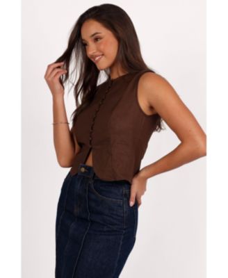 Women's Daniella Linen Vest