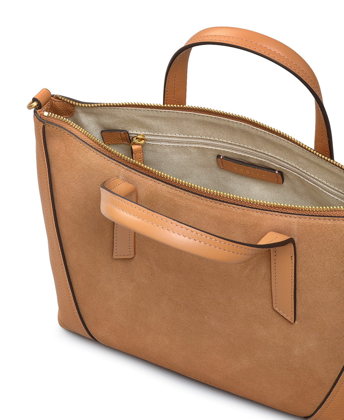 Radley London Kendal Terrace Medium Zip Top Grab Bag In Brown