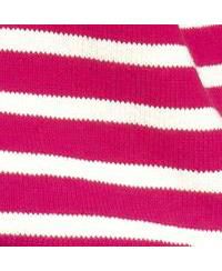 Women's Striped Knitted Crew Neck Tee