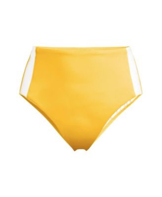 Women's Seamed High Waisted Bikini Bottoms