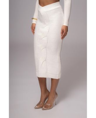 Women's Merine Knit Midi Skirt