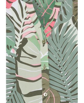 Women's Palm Print Tunic Blouse