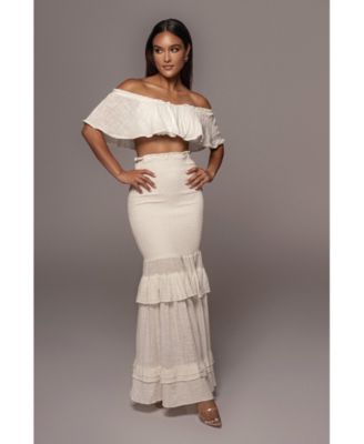 Women's Sienna Ruffled Skirt Set