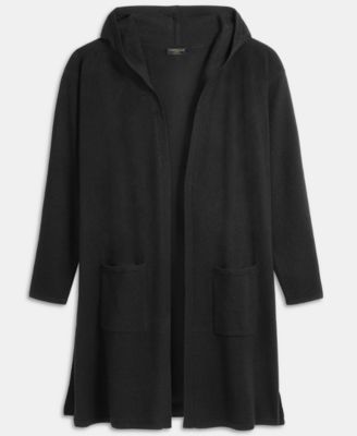 Women's 100% Cashmere Open-Front Hoodie, Macy's Exclusive