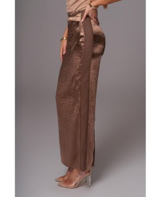 Women's Nora Satin Maxi Skirt