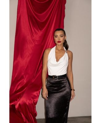 Women's Nora Satin Maxi Skirt