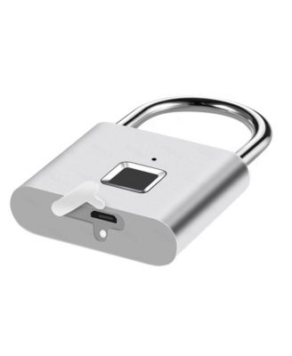 Fingerprint Luggage Lock - Silver