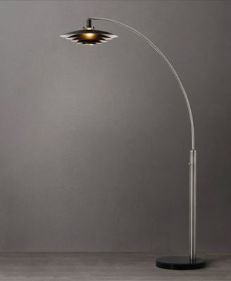 83" Metal Rancho Mirage 1 Light Arc Floor Lamp