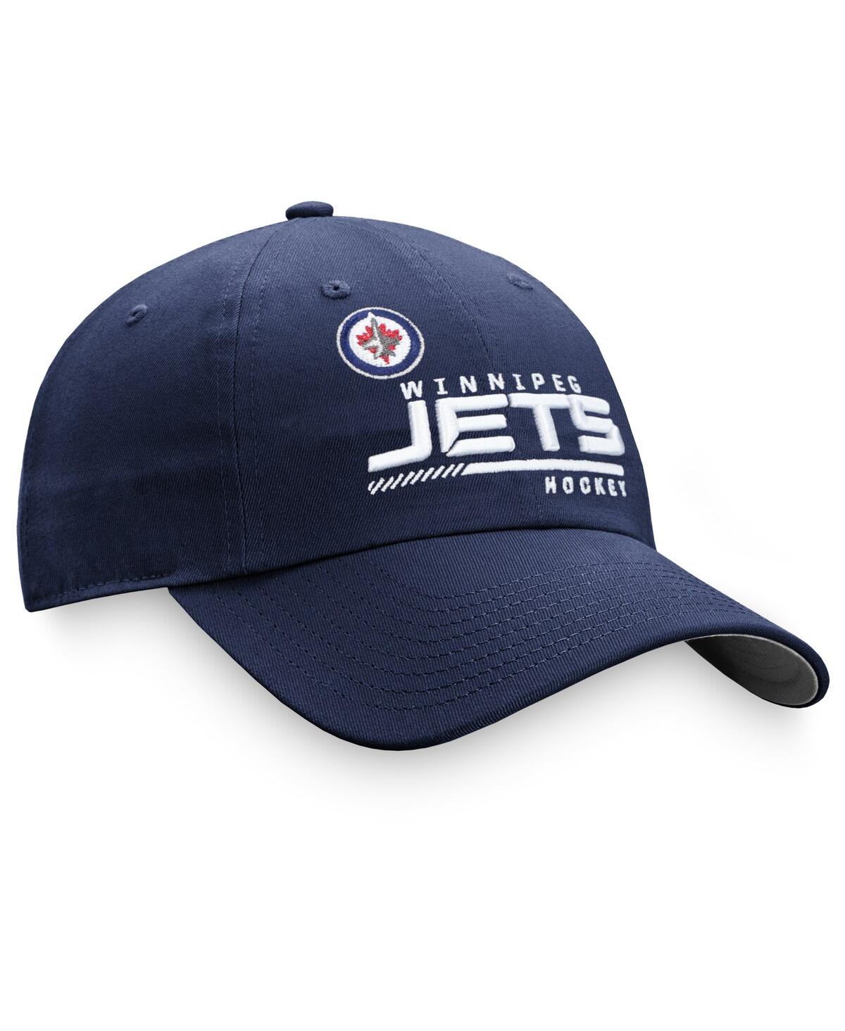 Fanatics Women's Navy Winnipeg Jets Authentic Pro Locker Room Adjustable
