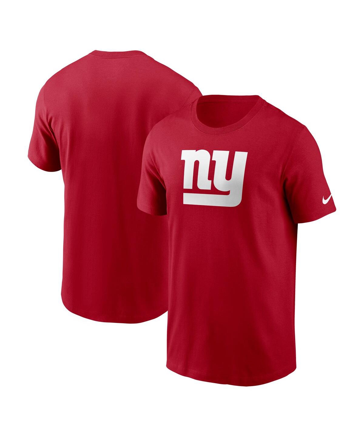 Nike Red New York Giants Legend Logo Performance T-shirt