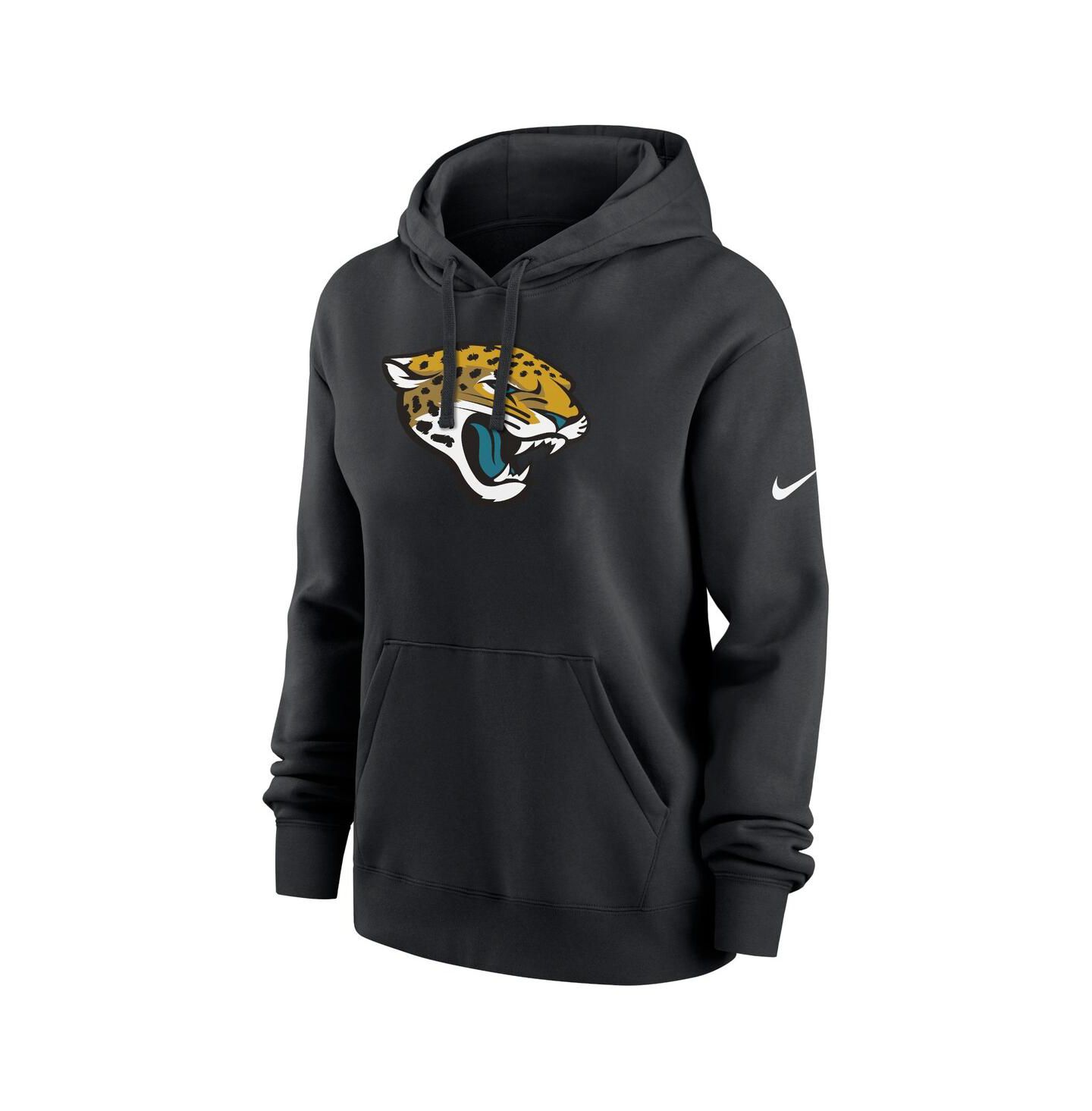 Женское худи Nike Black Jacksonville Jaguars Club Fleece Pullover — фото 2