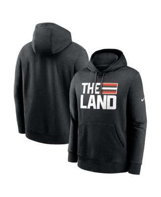 Nike - Men's Black Cleveland Browns Local Pack Club Fleece Pullover Hoodie
