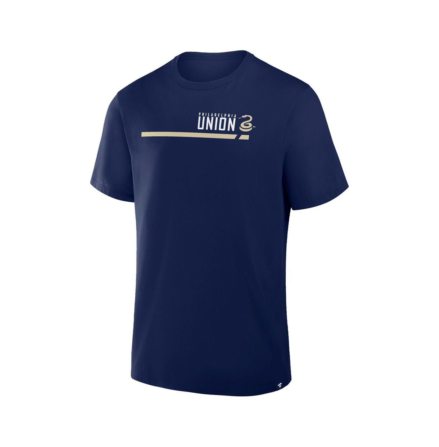 Мужская футболка Fanatics Navy Philadelphia Union Corner Kick Legacy — фото 2