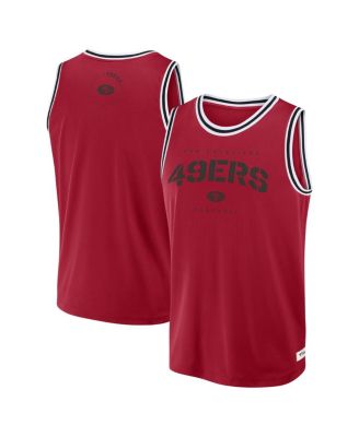 Fanatics - Men's Scarlet San Francisco 49ers Elements Future Ground Jersey Tank Top