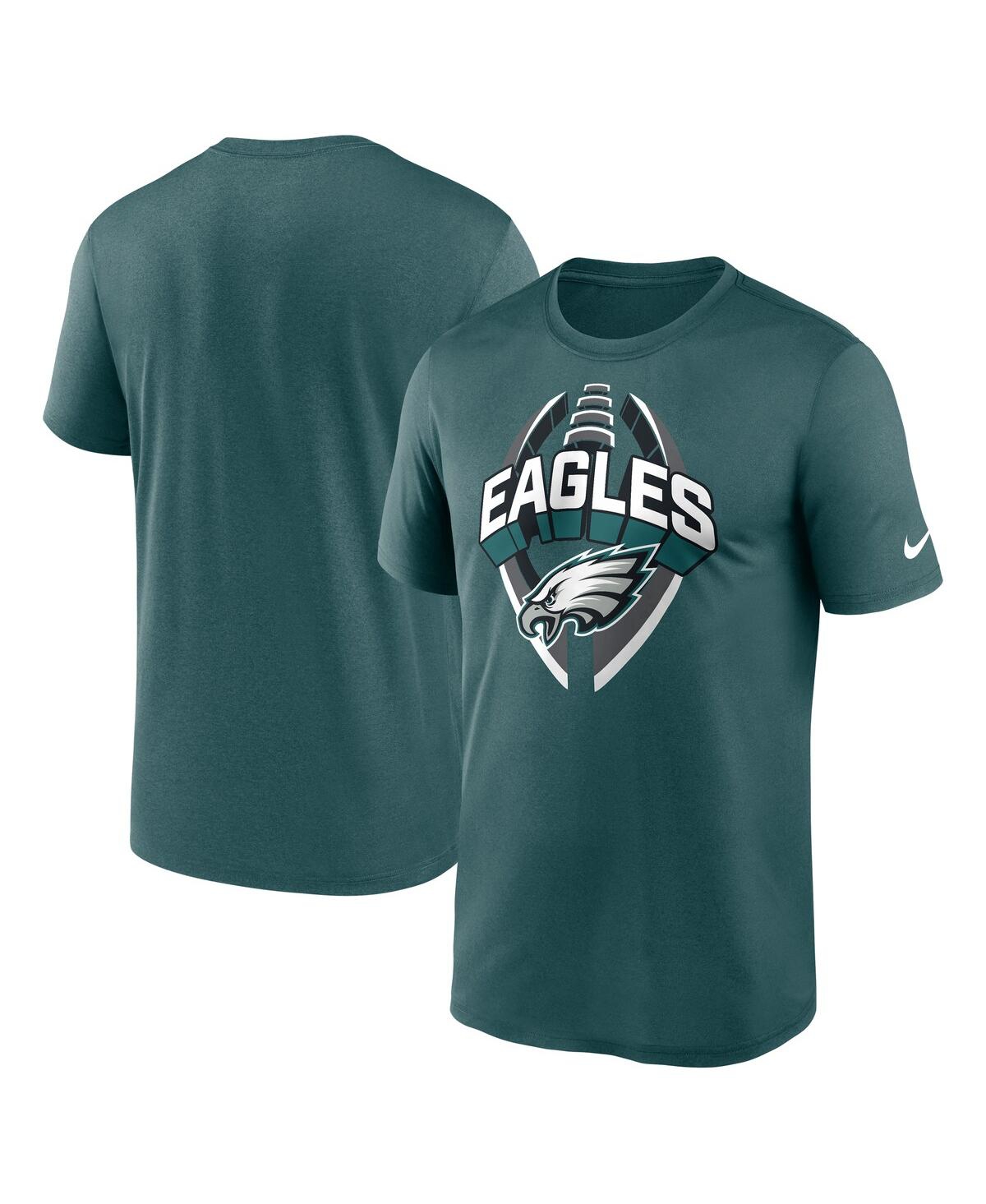 Nike Midnight Green Philadelphia Eagles Legend Icon Performance T-shirt In Green