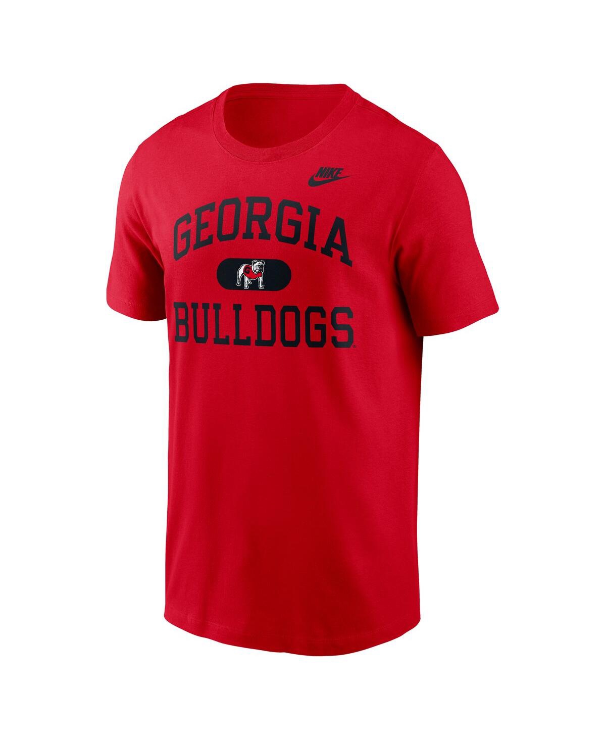 Nike Men's Red Georgia Bulldogs Legacy Alma Mater T-shirt In Red