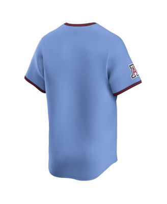 Men's Light Blue Arizona Wildcats Limited Home Wordmark Jersey