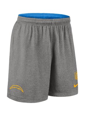 Men's Powder Blue Los Angeles Chargers Sideline Reversible Performance Shorts