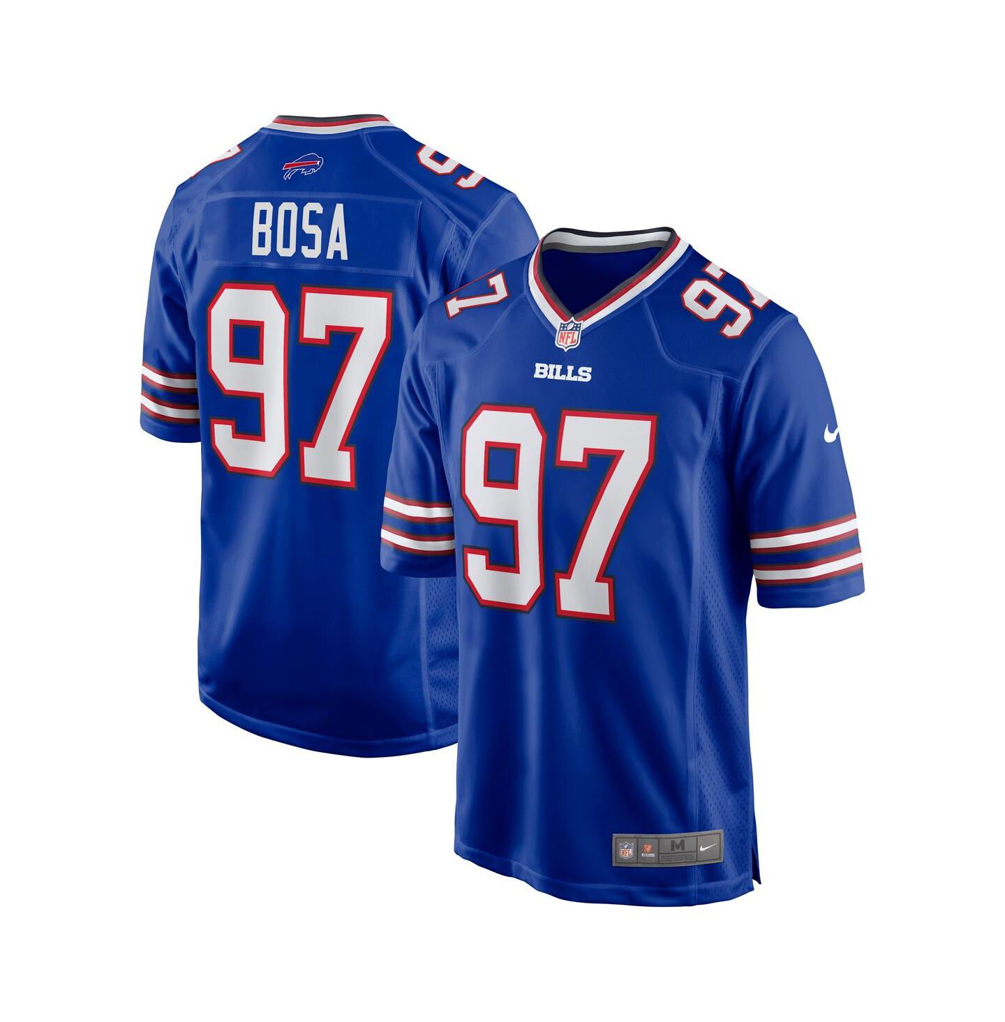 Мужской топ Nike Joey Bosa Royal Buffalo Bills Game Player Jersey — фото 1