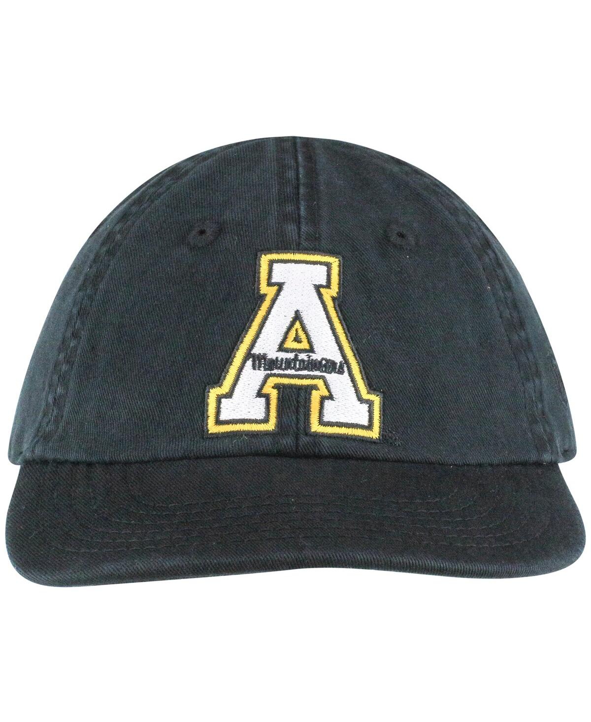 Top Of The World Infant Black Appalachian State Mountaineers Mini Me Flex Hat