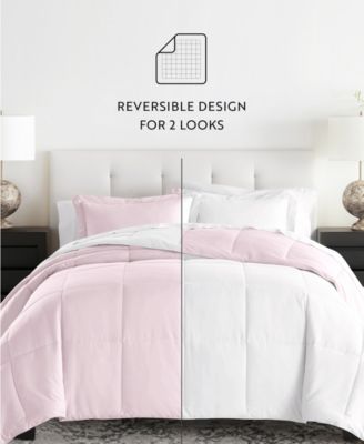 All Season Lightweight Down Alternative Reversible 2-Pc. Comforter Set, Twin/Twin XL