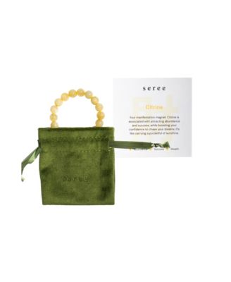 Manifest Collection | Abundance — Yellow Crystal Beaded Bracelet