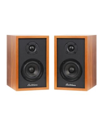 Berkeley 2.0 Stereo Powered Bookshelf Speakers with Built-in Amplifier, 3" Drivers, Bluetooth 5, RCA/Aux