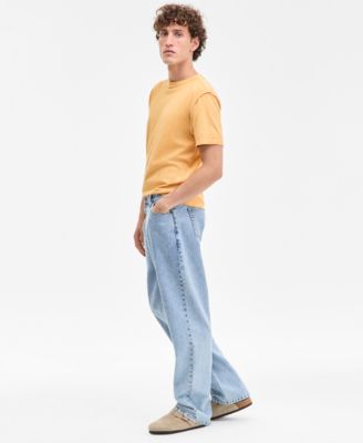 Men's Mousse Baggy Jeans, Exclusively at Macy's