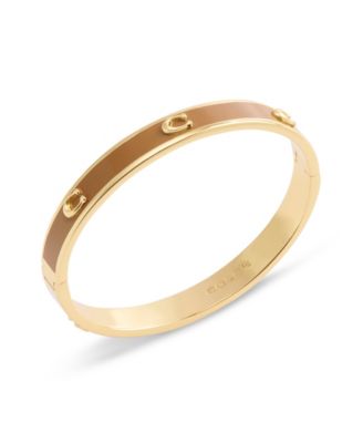 Signature C Enamel Bangle Bracelet