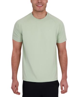Spyder - Men's Short Sleeve Waffle-Knit Crewneck Swim Shirt