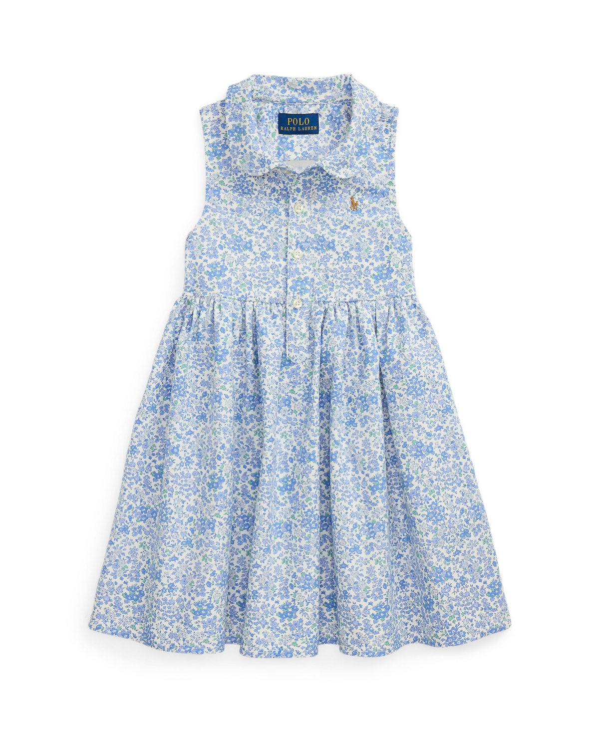 Polo Ralph Lauren Kids' Floral Sleeveless Cotton Dress
