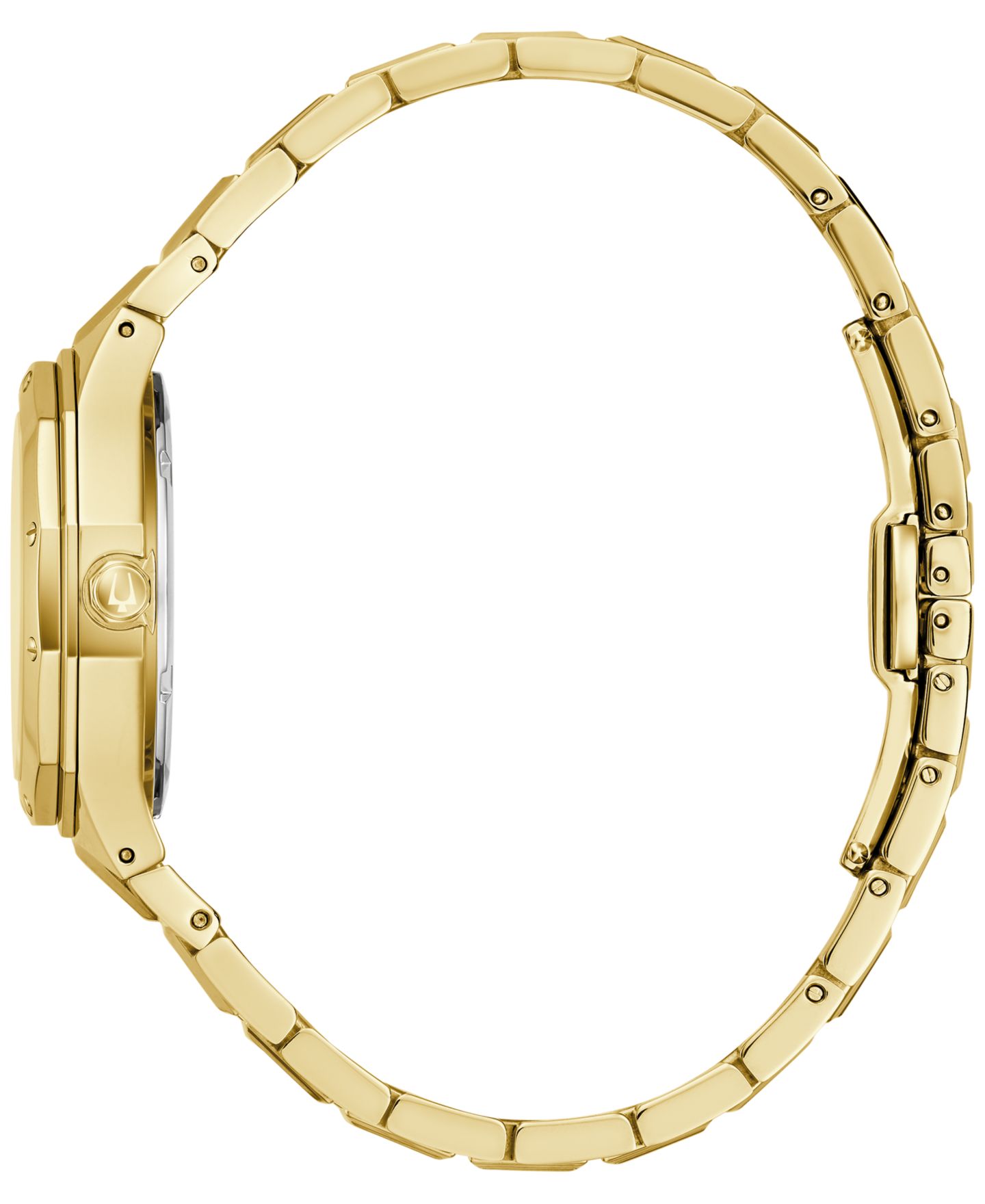 Женские часы Bulova Prestige Gold-Tone Stainless Steel Bracelet Watch 32mm — фото 3