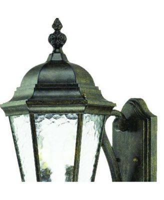 Two-Light Lantern Carousel Wall Light – Stylish Outdoor Wall Fixture