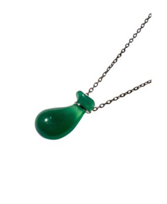 Fudai — Green Jade Stone Pendant Necklace