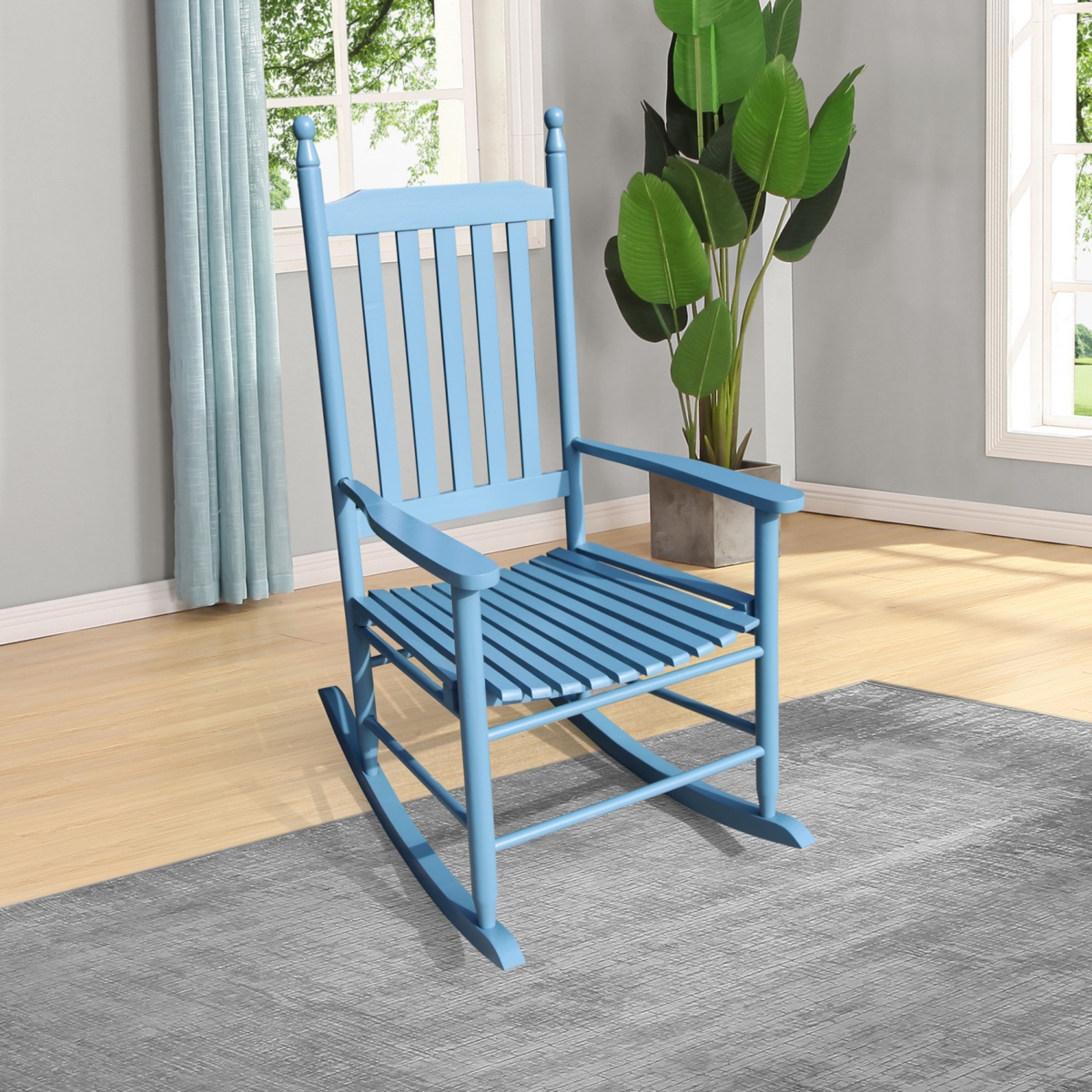 Streamdale Wooden Porch Rocker Chair Iv