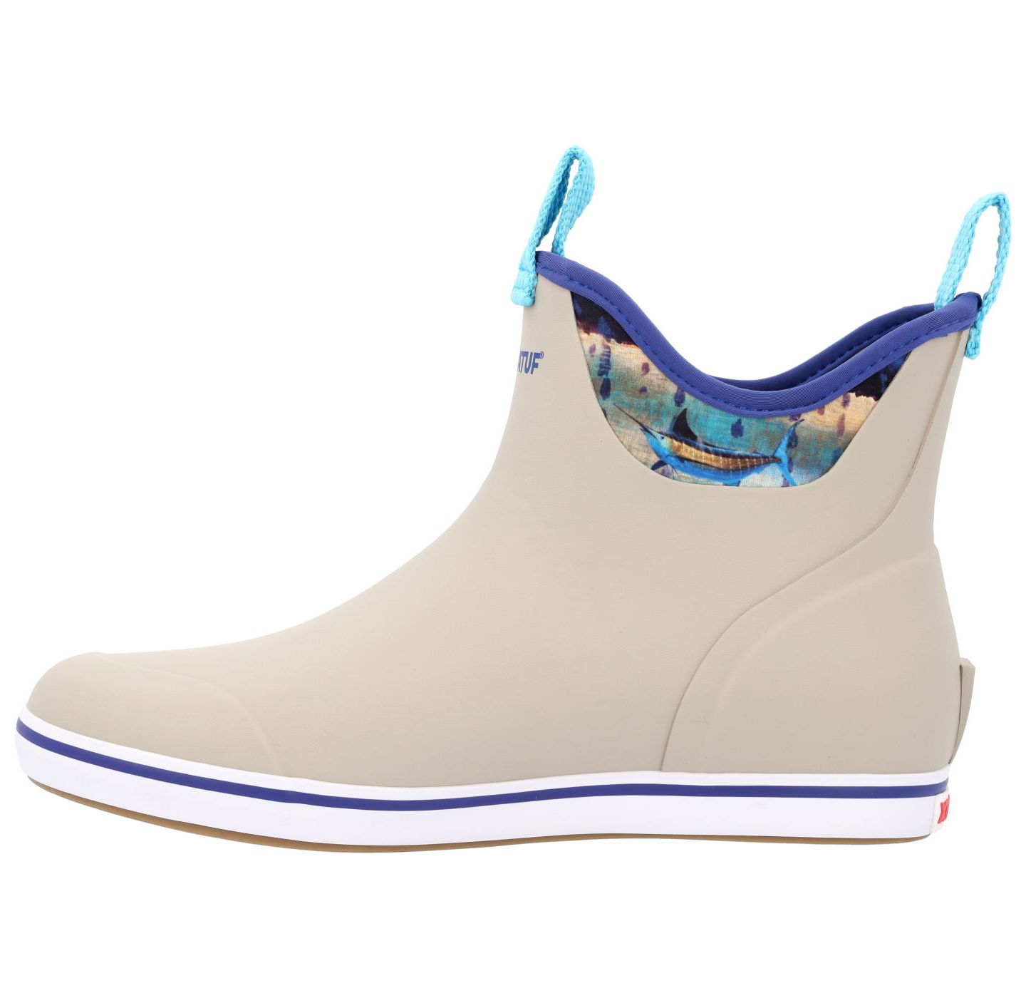 Мужские ботинки XTRATUF Ankle Deck Boot Guy Harvey, цвет: Серо-коричневый — фото 5