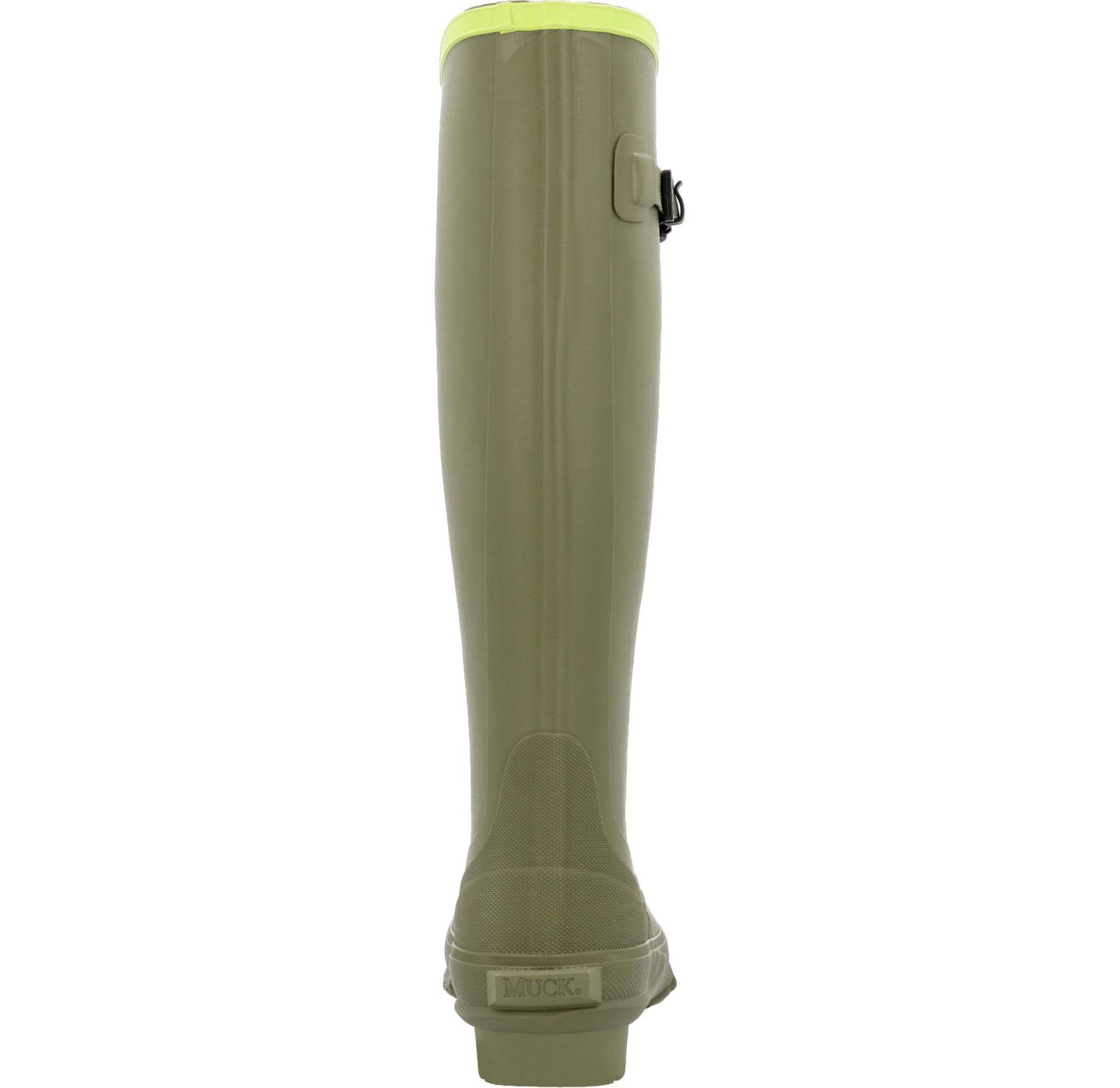 Мужские ботинки MUCK Harvester Rubber Boot, цвет: Оливковый / Лаймовый — фото 4