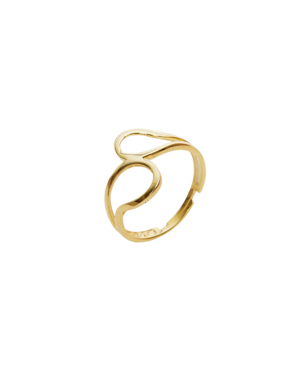 Intercepting Circles New Sterling Silver Ring - Silver