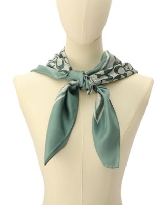 Women's Vintage Signature Print Silk Square Scarf