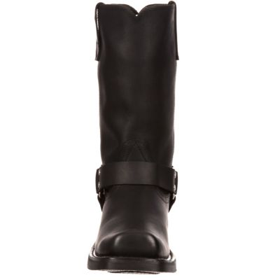 Men's Black Harness Boot