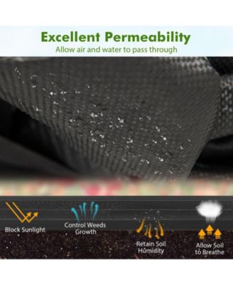 4 x 250 Feet Weed Barrier Landscape Fabric