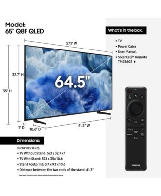 65" Class Q8F Series QLED 4K Vision AI Smart TV