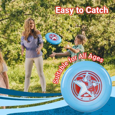 Frisbee All Sport Disc 140g, 9.85 Inch, Durable and Non-Slip Grip for Outdoor Team Sports and Family Fun - 2 Pack