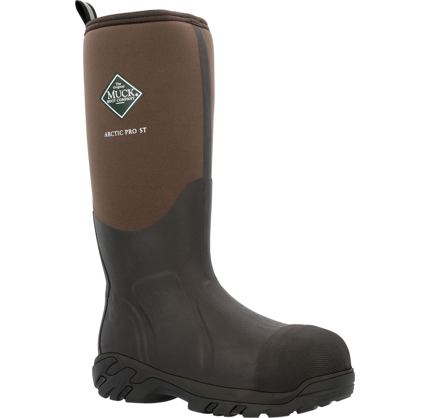Мужские ботинки MUCK Arctic Pro Steel Toe Insulated Boot, цвет: Коричневый — фото 8